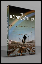 DVD cover of The Rainbow Thief, a film directed by Alejandro Jodorowsky featuring a rainbow backdrop.
