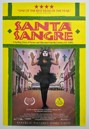 Santa Sangre 1989 US Promotional Poster Jodorowsky – additional view 2