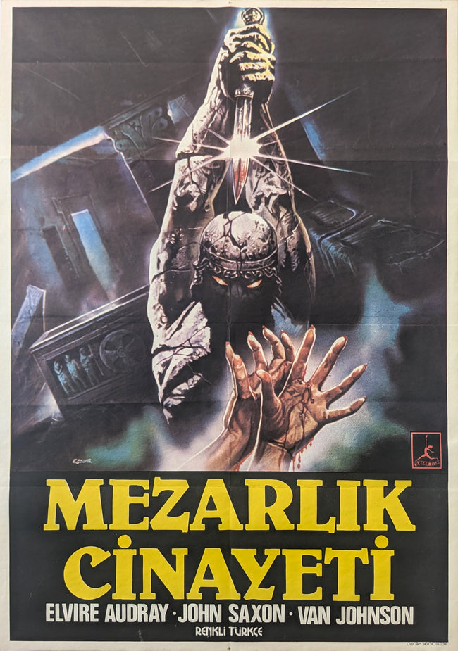 The Scorpion with Two Tails 1982 Turkish Poster Martino