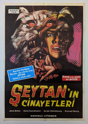 Seven Deaths in the Cat’s Eye 1973 Turkish Poster – additional view 2