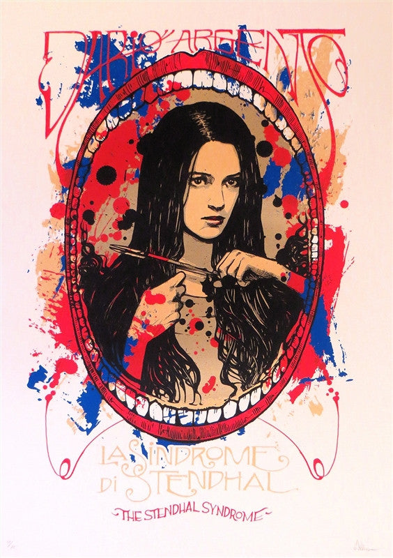 The Stendhal Syndrome (variant) by Malleus Screen Print