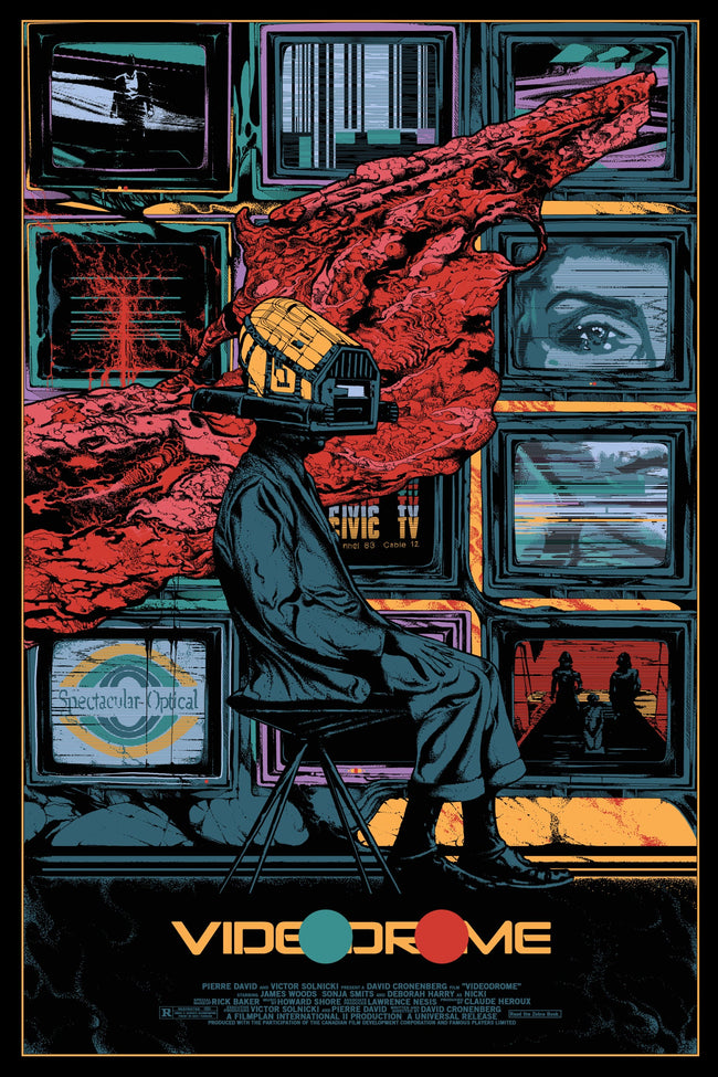 Videodrome Kilian Eng Screen Print Limited Edition