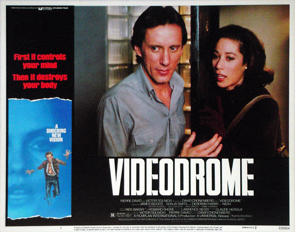 VIDEODROME - US lobby card v1
