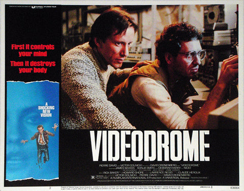 VIDEODROME - US lobby card v2