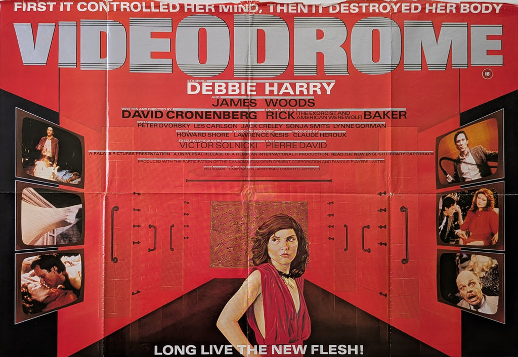 VIDEODROME (1983) – UK one sheet