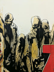 Zombie Flesh Eaters by Jock Screen Print – additional view 3