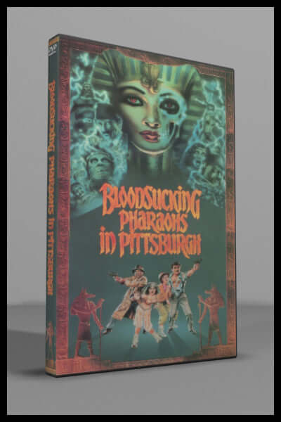 Bloodsucking Pharaohs in Pittsburgh (1991) DVD – front cover