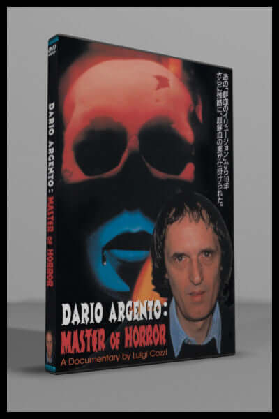 Dario Argento: Master of Horror (1991) DVD – front cover