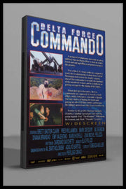 Delta Force Commando (1988) DVD – back cover