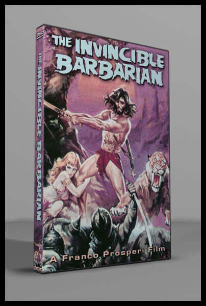 The Invincible Barbarian (1982) DVD – front cover