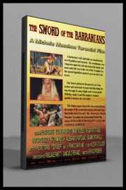 The Sword of the Barbarians (1982) DVD – back cover