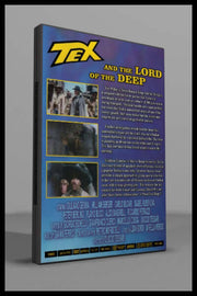 Tex and the Lord of the Deep (1985) DVD – back cover